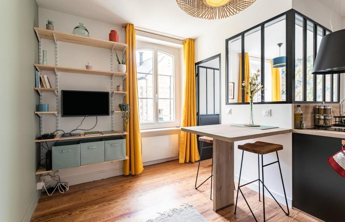 Appartamento LUCELYNE - Beau T2 rénové - Plage à 400m - Au centre de Dinard Esterno foto